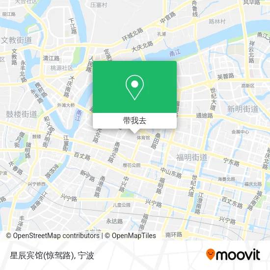 星辰宾馆(惊驾路)地图
