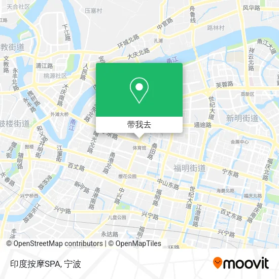 印度按摩SPA地图