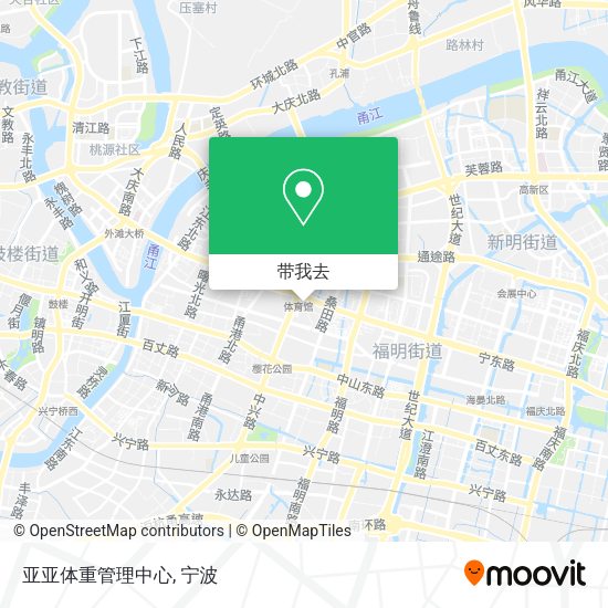 亚亚体重管理中心地图