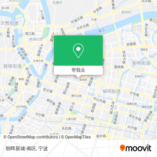 朝晖新城-南区地图