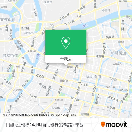 中国民生银行24小时自助银行(惊驾路)地图