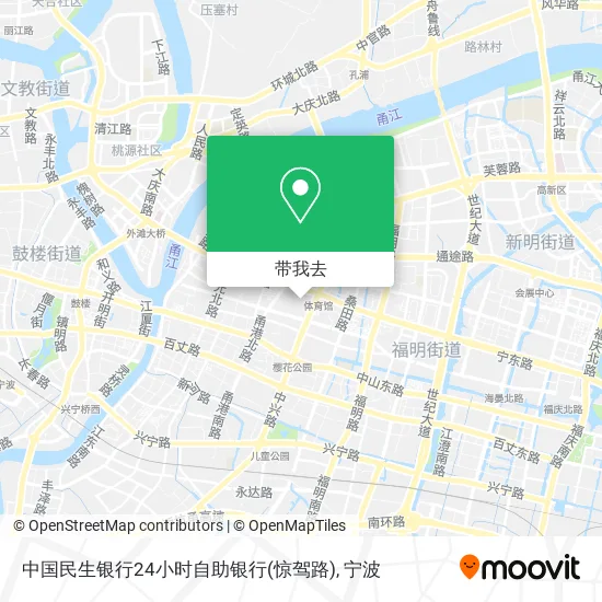 中国民生银行24小时自助银行(惊驾路)地图