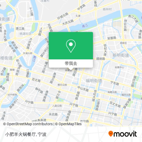 小肥羊火锅餐厅地图