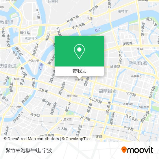 紫竹林泡椒牛蛙地图