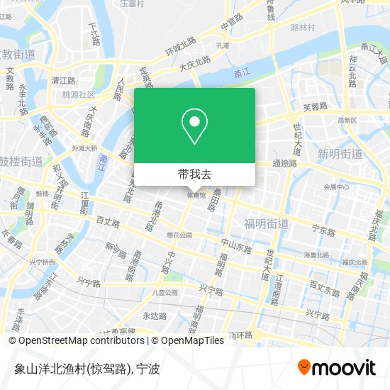 象山洋北渔村(惊驾路)地图