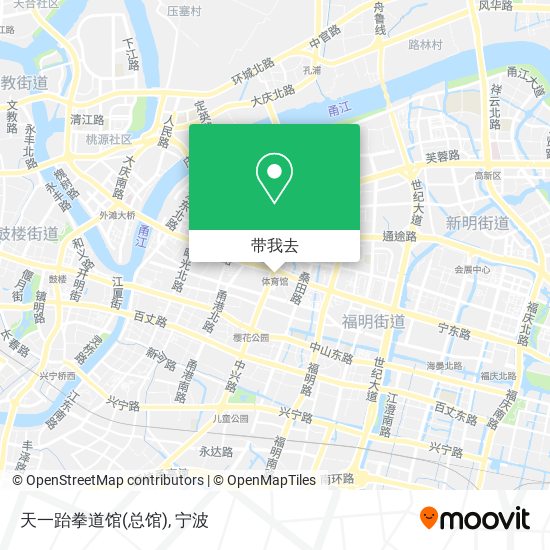 天一跆拳道馆(总馆)地图