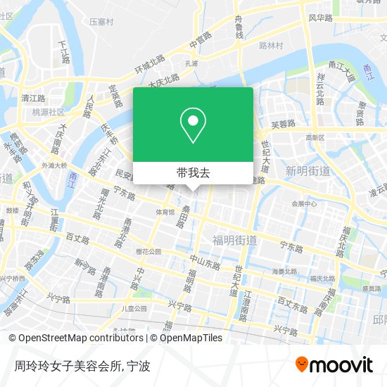 周玲玲女子美容会所地图