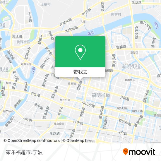家乐福超市地图