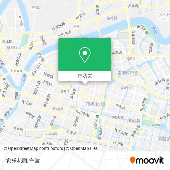 家乐花园地图
