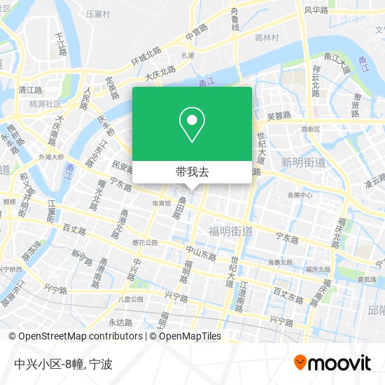 中兴小区-8幢地图