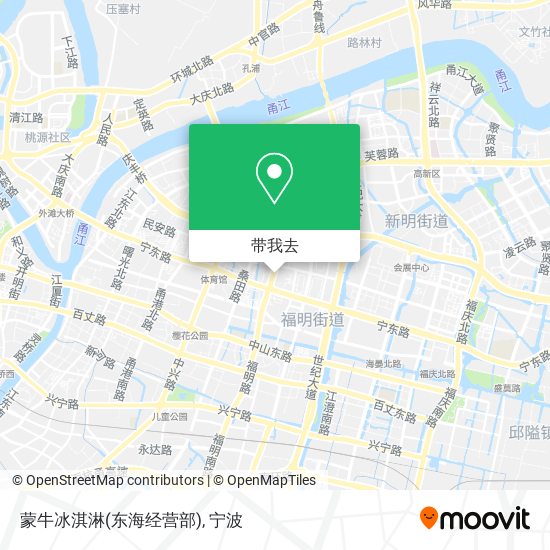 蒙牛冰淇淋(东海经营部)地图