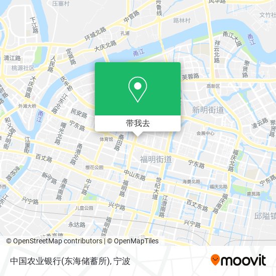 中国农业银行(东海储蓄所)地图
