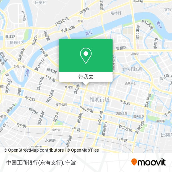 中国工商银行(东海支行)地图