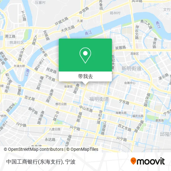 中国工商银行(东海支行)地图