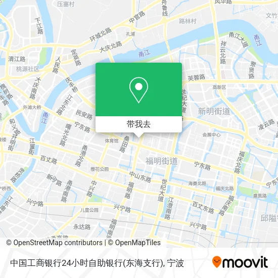 中国工商银行24小时自助银行(东海支行)地图