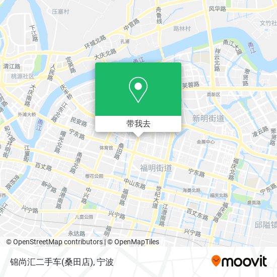 锦尚汇二手车(桑田店)地图