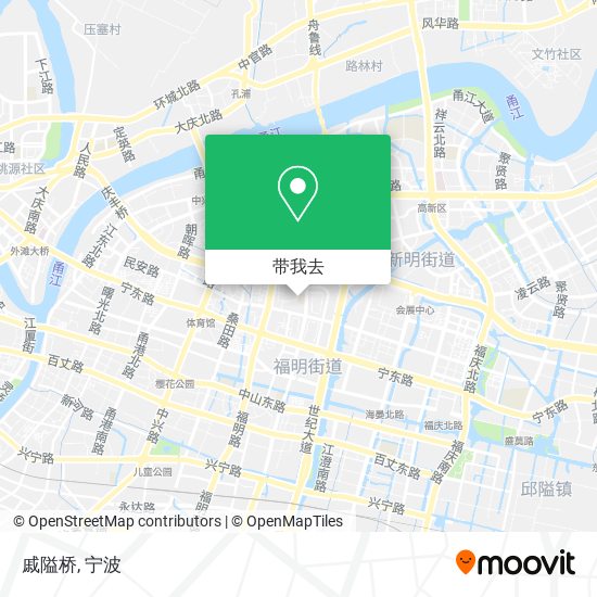 戚隘桥地图