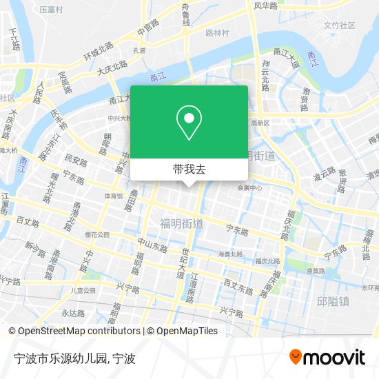 宁波市乐源幼儿园地图