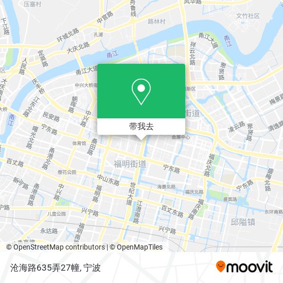 沧海路635弄27幢地图