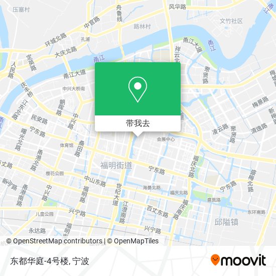 东都华庭-4号楼地图