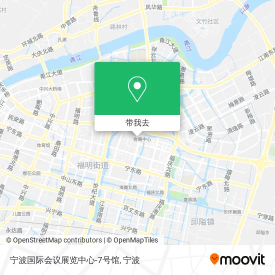 宁波国际会议展览中心-7号馆地图