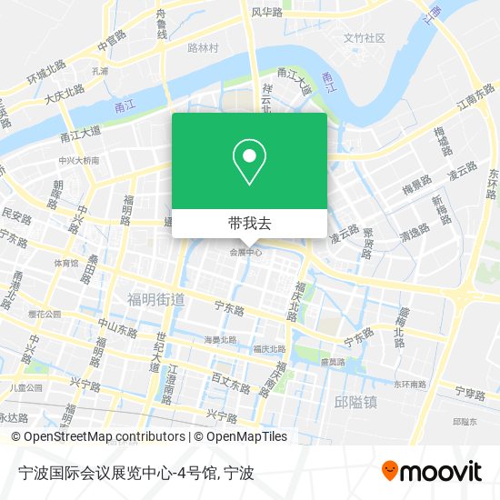 宁波国际会议展览中心-4号馆地图