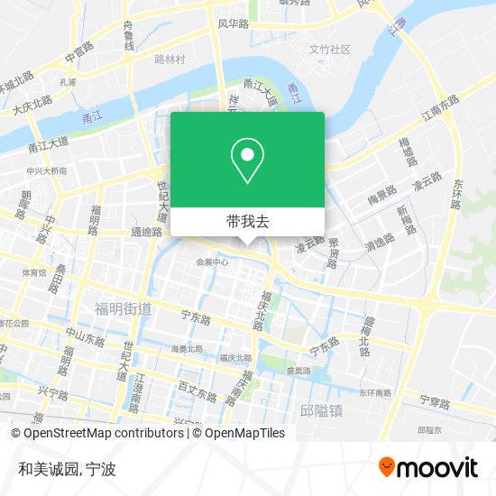 和美诚园地图