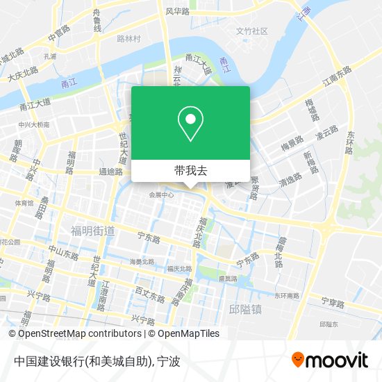 中国建设银行(和美城自助)地图