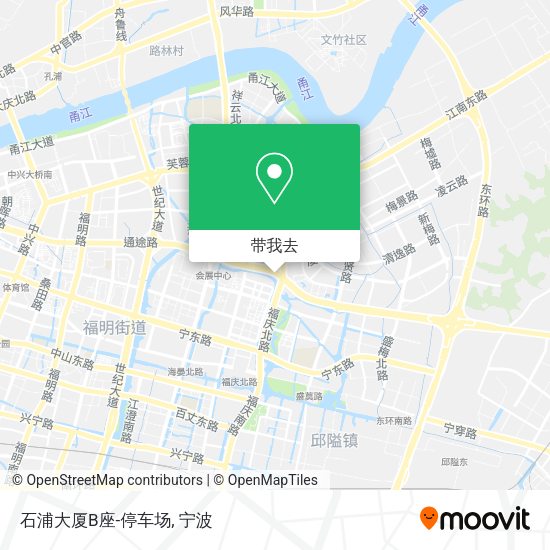 石浦大厦B座-停车场地图