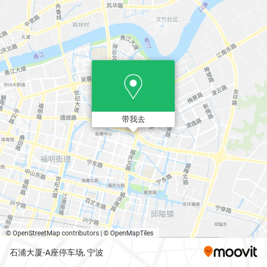 石浦大厦-A座停车场地图