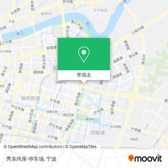 秀东尚座-停车场地图