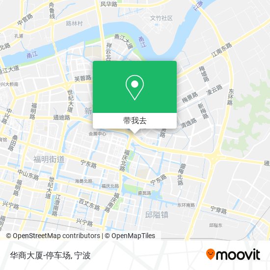 华商大厦-停车场地图