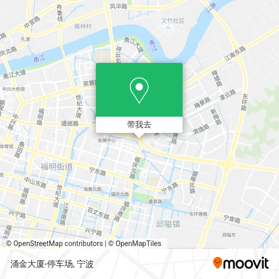 涌金大厦-停车场地图