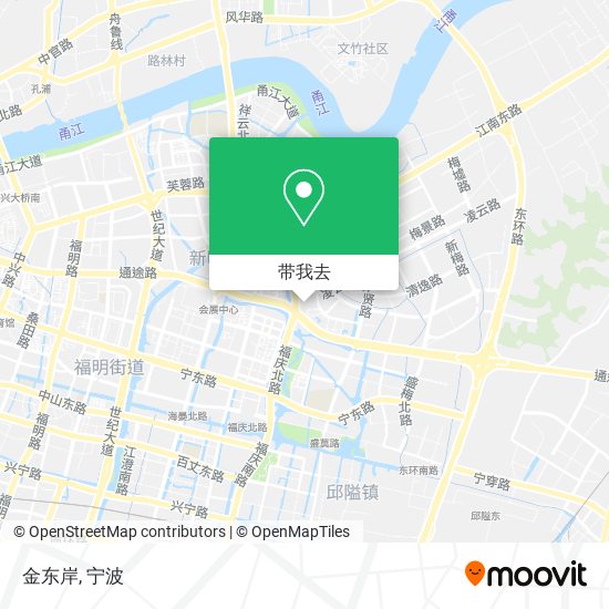 金东岸地图