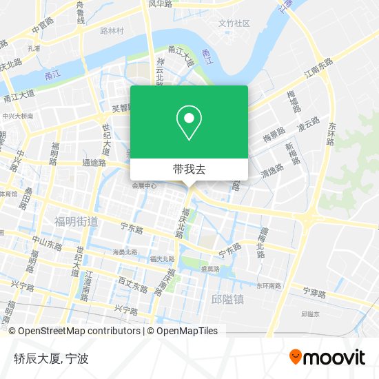 轿辰大厦地图