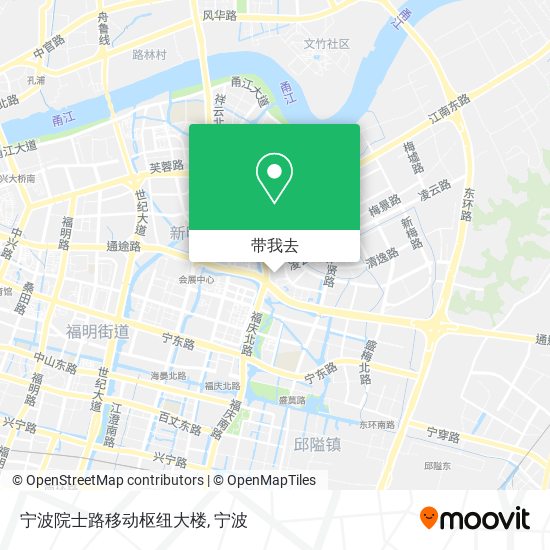 宁波院士路移动枢纽大楼地图