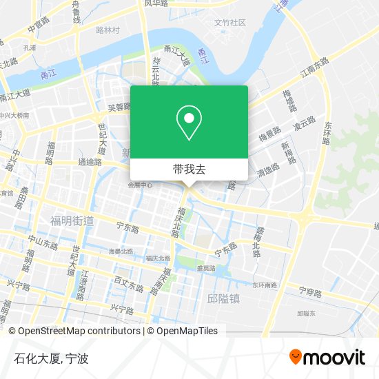 石化大厦地图