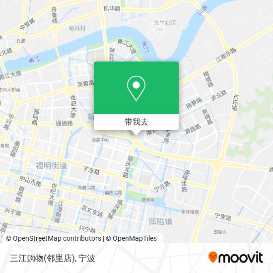 三江购物(邻里店)地图