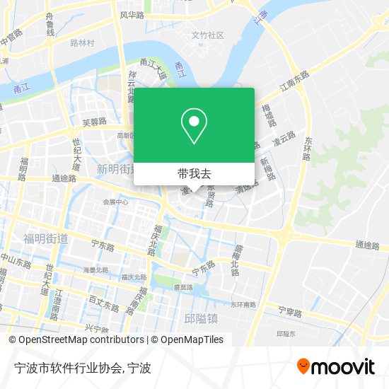 宁波市软件行业协会地图
