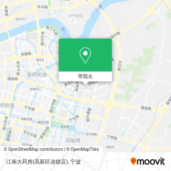 江南大药房(高新区连锁店)地图