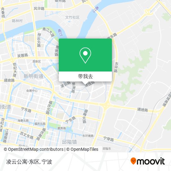 凌云公寓-东区地图