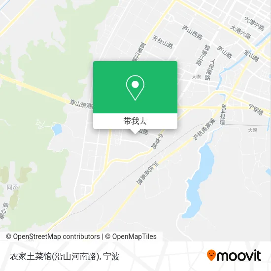 农家土菜馆(沿山河南路)地图