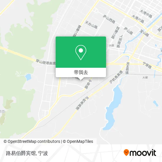 路易伯爵宾馆地图