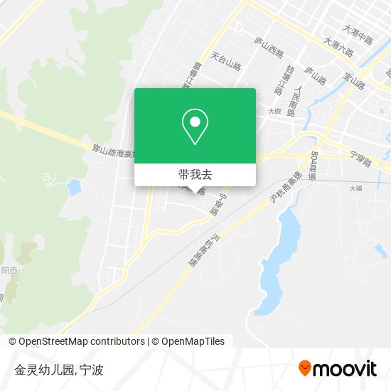 金灵幼儿园地图