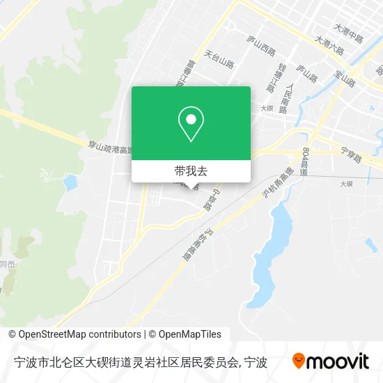 宁波市北仑区大碶街道灵岩社区居民委员会地图