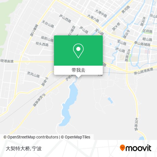 大契特大桥地图