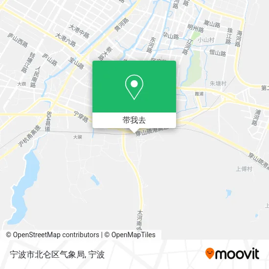宁波市北仑区气象局地图