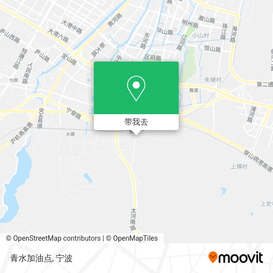 青水加油点地图