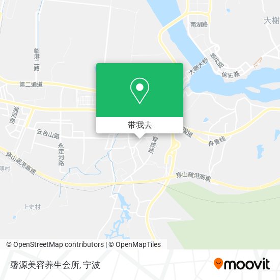 馨源美容养生会所地图