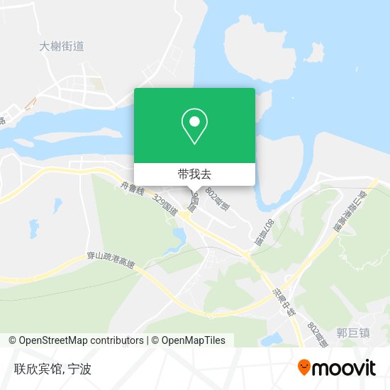 联欣宾馆地图